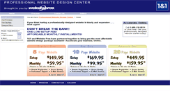 Desktop Screenshot of 1and1.websitepros.com